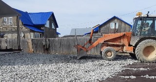 Отсыпка участка Саянск, цена от 207 р./куб.